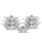 Alusafe Karhai With Lid