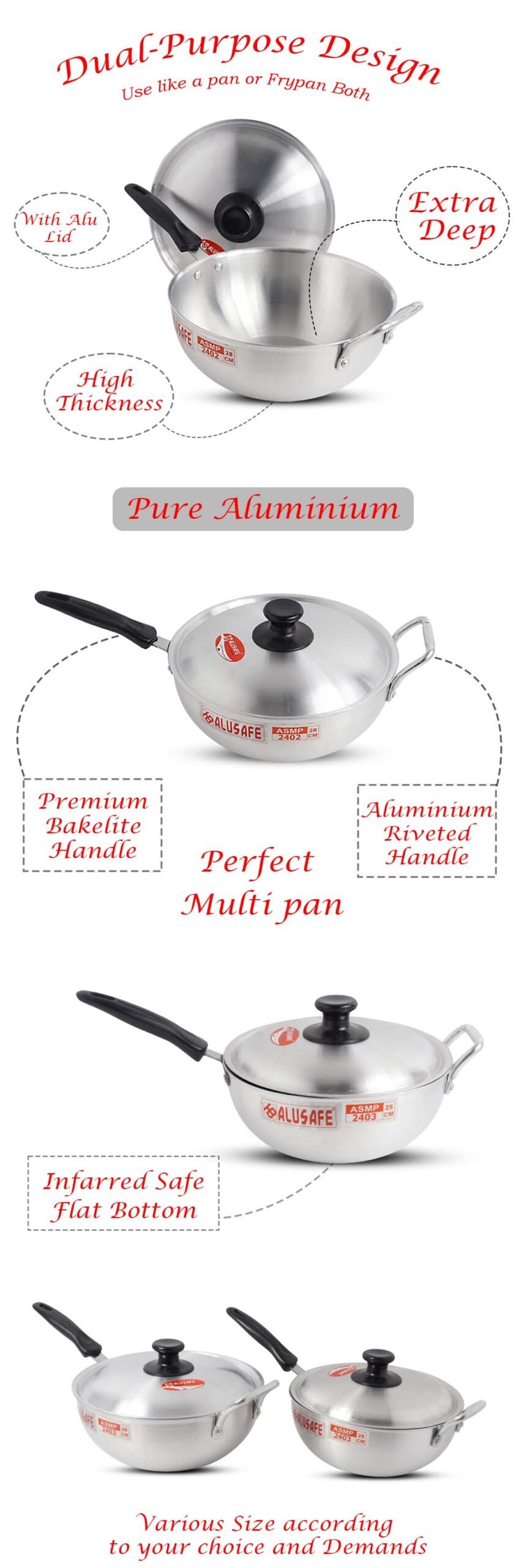 Long Handle Pan quality Banner website