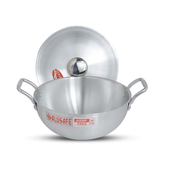 Alusafe Short Handle Pan