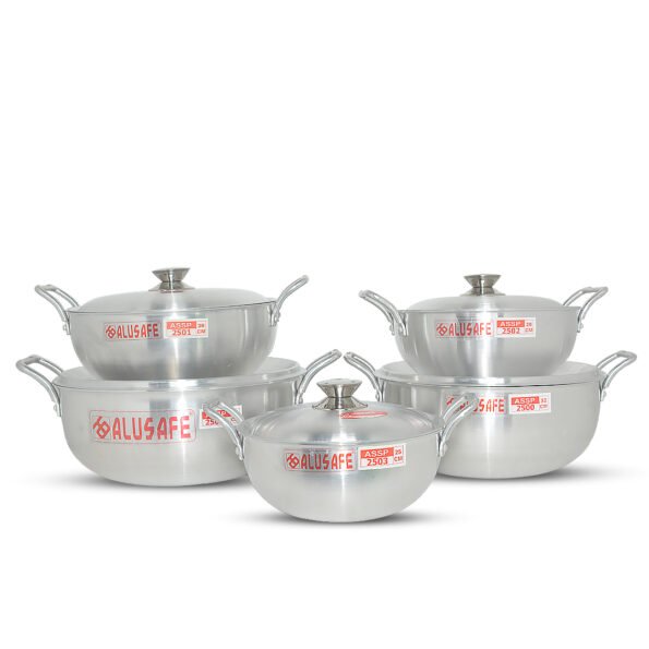 Alusafe Short Handle Pan