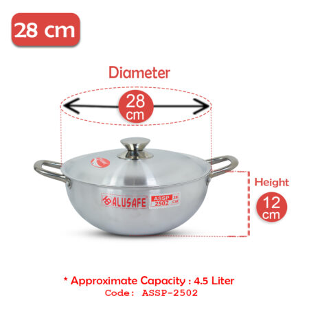 Short Handle Pan 28 cm