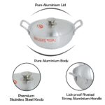 Alusafe Short Handle Pan