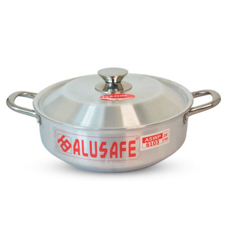 Alusafe Wokpan with Lid