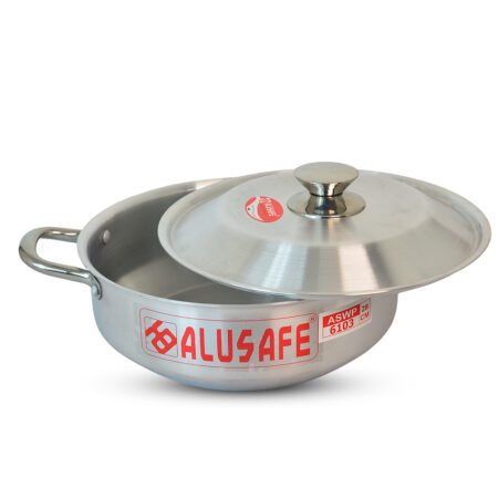Alusafe Wokpan with Lid