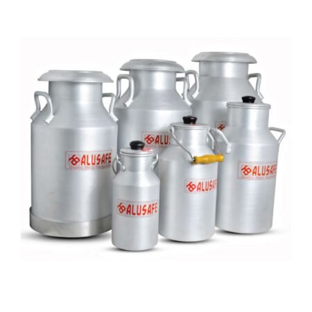 Dairy Aluminium Milk Can with Lid