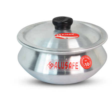 Aluminium Tarkari Hari with lid