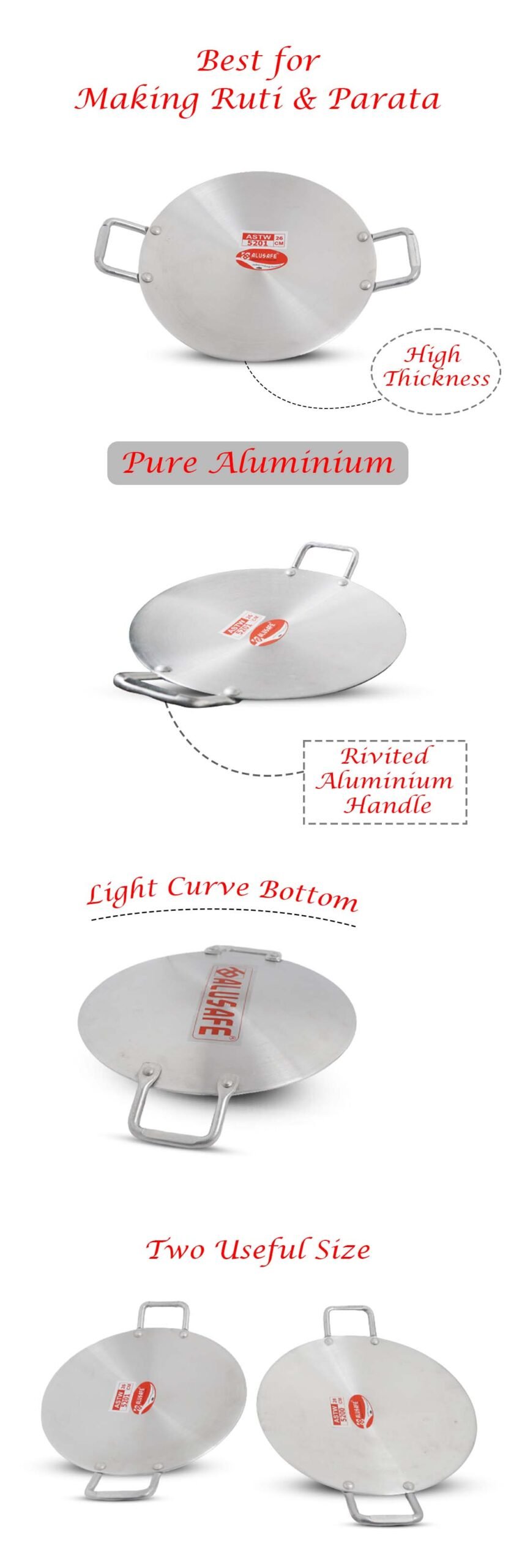 Tawa short Handle Quality banner