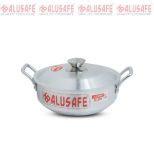 Alusafe Wokpan with lid