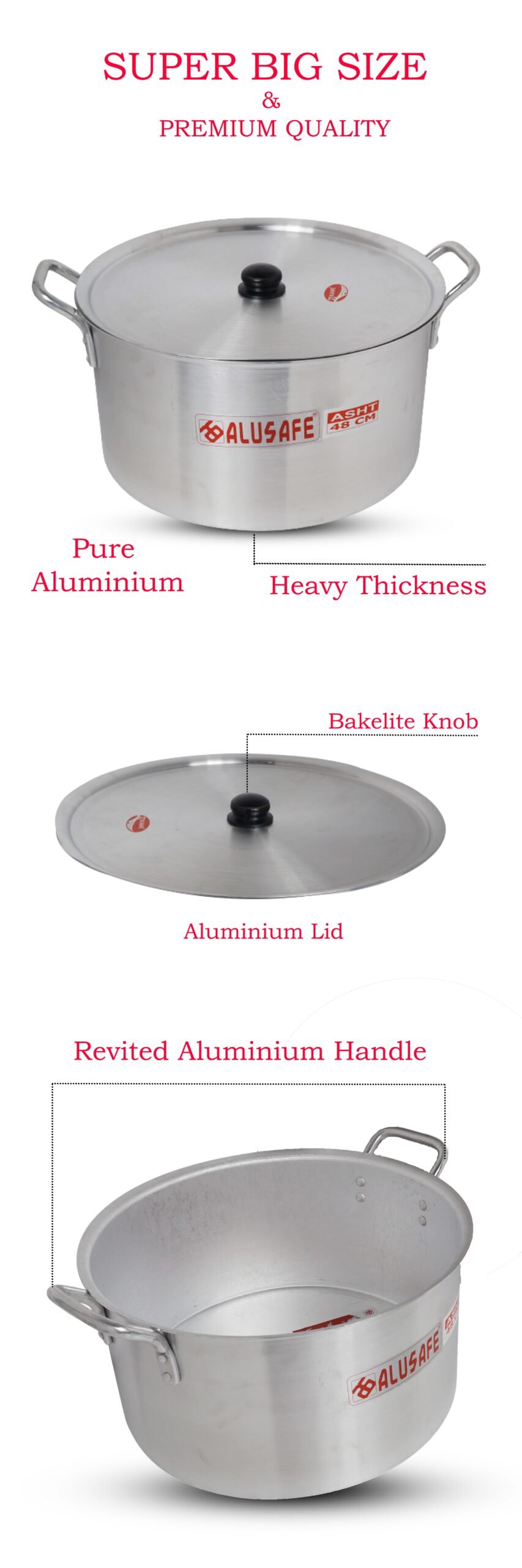 Alusafe Handle Top set Quality Banner