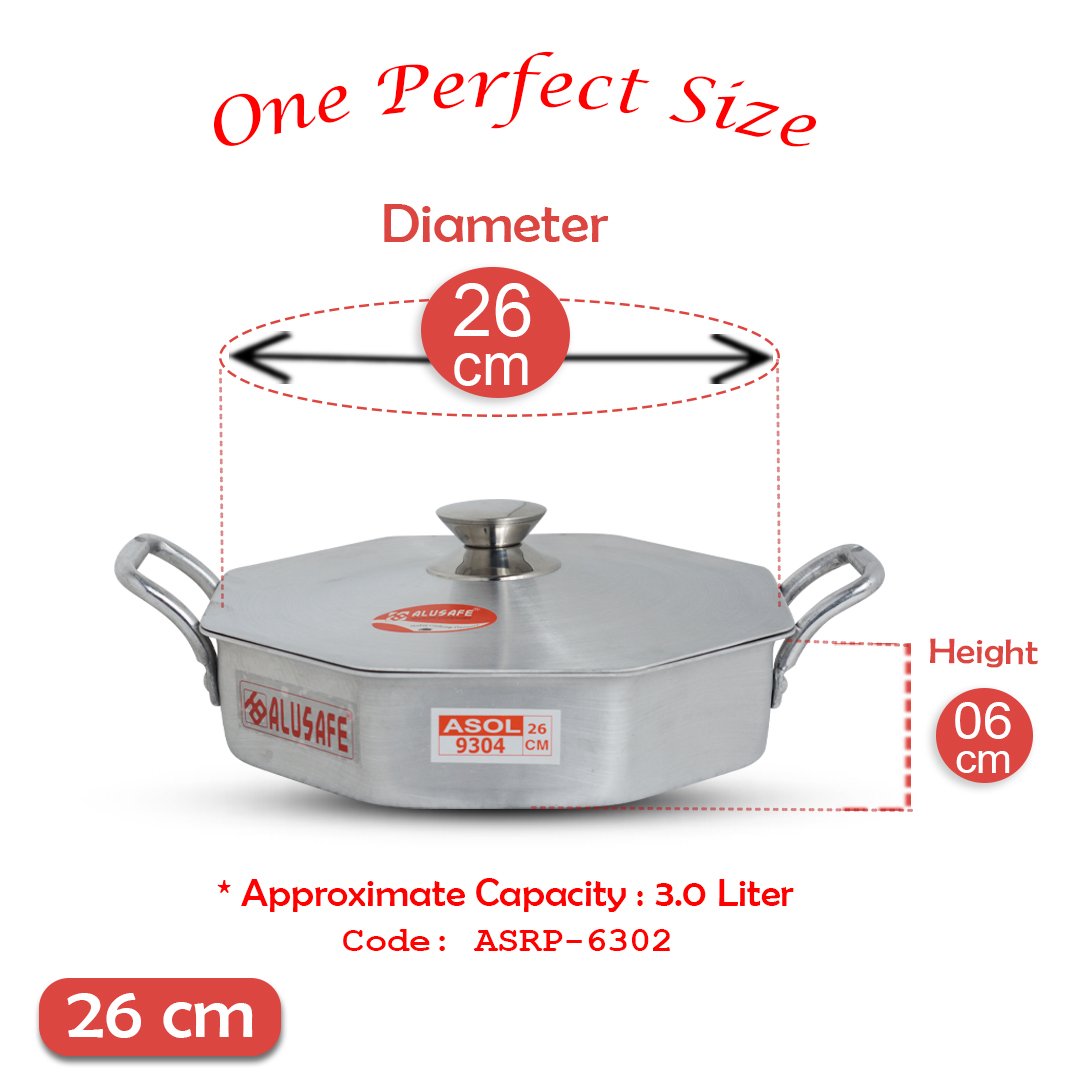 Octa pan 26-cm size banner web