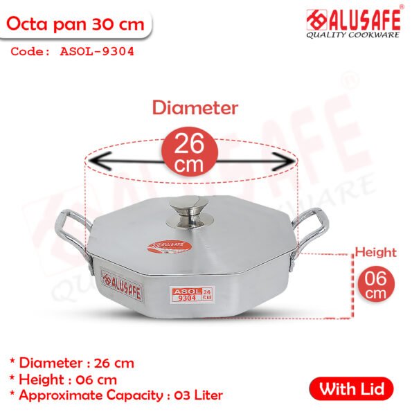 Alusafe Octa Pan Size